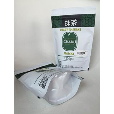 Chado Japanese 100% Pure Matcha Green Tea Powder Ready-To-Shake 6.6 Oz.