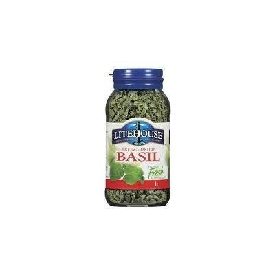 Litehouse Freeze Dried Basil (8 grams) 1 Bottle (Pack of 3)