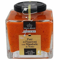 Villa Reale Italian Red Pepper and Almonds Pate, 6.35 Ounce
