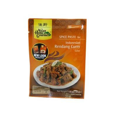 Asian Home Gourmet Spice Paste for: Indonesian Rendang Curry (Gulai) (5 X 1.75 Oz)