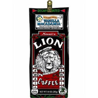Hawaii Lion Flavored Coffee 10 oz. Ground Vanilla Macadamia Decaf