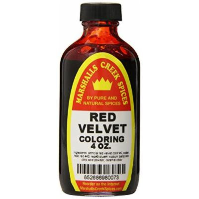 Marshalls Creek Spices Coloring, Red Velvet, 4 Ounce