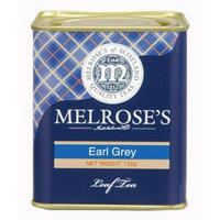 Melrose leaf tea cans Earl Grey 110g