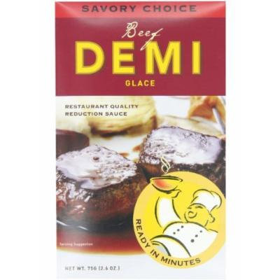 Savory Choice Beef Demi Glace Reduction Sauce Packet 75gr (pack of 3)