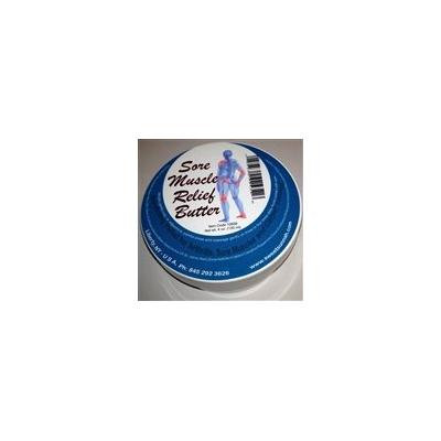 Sweet Sunnah's Sore Muscle Relief Sheabutter Infused with Peppermint, Clove, Olive, Almond and Beeswax
