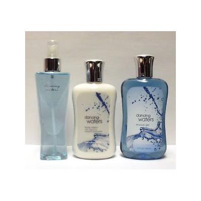 Bath & Body Works Dancing Water Body Lotion Shower Gel & Fragrance Mist Gift Set Full Size