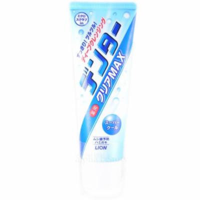 Lion Japan Dentor Clear MAX Medicated Toothpaste 140g - Super Cool