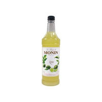 Monin Flavored Syrup, Lime, 33.8-Ounce Plastic Bottle (1 liter)