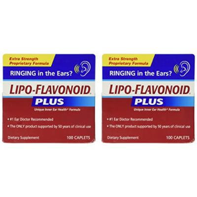 Lipo-Flavonoid Plus Unique Ear Health Caplets, 2 Count