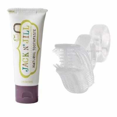 Jack N' Jill Natural Toothpaste Blackcurrant with Toothbrush