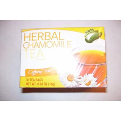 Herbal Chamomile Caffeine Free Tea 30 - .63oz bags each box (Pack of 3 boxes)