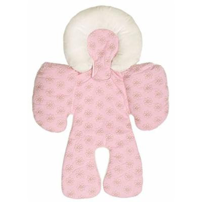 Pink - Baby Head and Body Support Pillow Warm Strollers Nursing Pillow Warm Car Seat Baby Pillow Cushion for Winter&summer