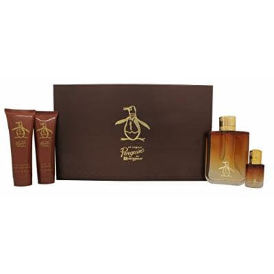 Original Penguin Coffret: Eau De Toilette Spray 100ml/3.4oz + Eau De Toilette Spray 7.5ml/0.25oz + After Shave Balm 90ml/3.0oz + Shower Gel by Original Penguin