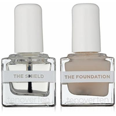 Tenoverten Nail Care System: The Foundation Base & Shield Top Coat