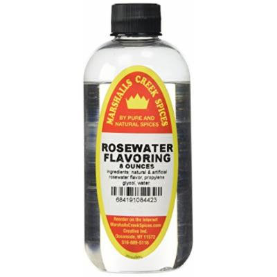 Marshalls Creek Spices Flavoring, Rosewater, 8 Ounce