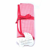 Infantissima Changing Pad, Gingham Shocking Pink