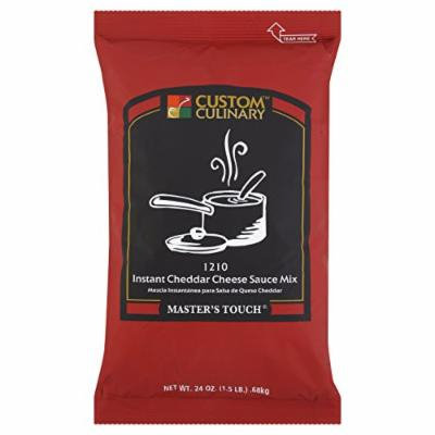 Custom Culinary Master's Touh Concentrate, Sauce Mix, Instant Cheddar Cheese, 24 Ounce