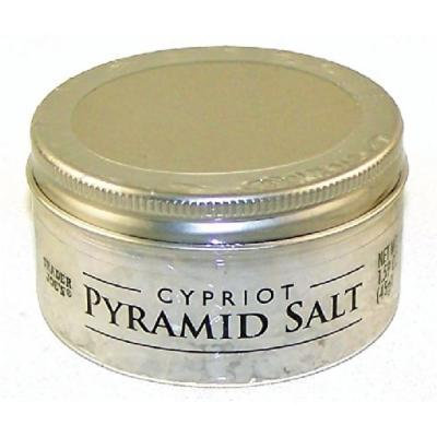 Trader Joe's Cypriot Pyramid Salt - Sea Salt (Pack of 4)
