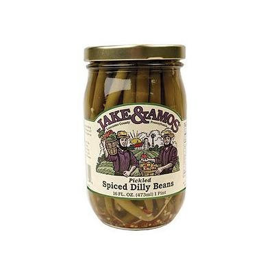 Jake & Amos Spiced Dilly Beans - 16 Ounce