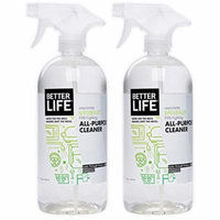 Better Life All-Purpose Cleaner, Unscented, 32 Ounces (Pack of 2)