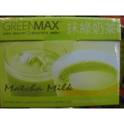 Greenmax -Matcha Milk (Instant Green Milk Tea) z (Pack of 1)