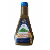 KFI Coriander Cilantro Chutney Sauce, Spicy, 15.4 fl-Ounce Bottles (Pack of 3)