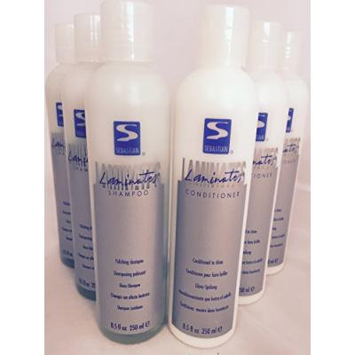 Sebastian Laminates Shampoo and Conditioner set 8.5 oz each ~ 3 Sets