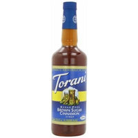 Torani Sugar Free Syrup, Brown Sugar Cinnamon, 33.8 Ounce (Pack of 3)
