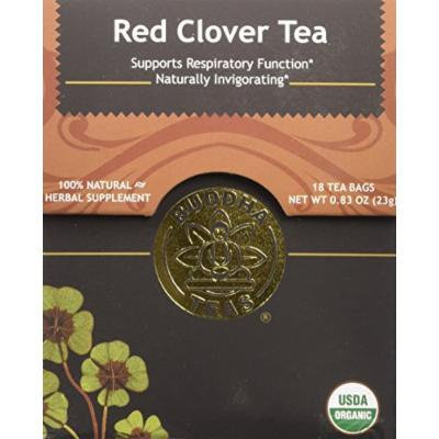 Red Clover Tea - Organic Herbs - 18 Bleach Free Tea Bags