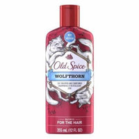 Old Spice Hair Care - Wolfthorn - 2 in 1 Shampoo & Conditioner - Net Wt. 12 FL OZ (355 mL) Each - Pack of 2