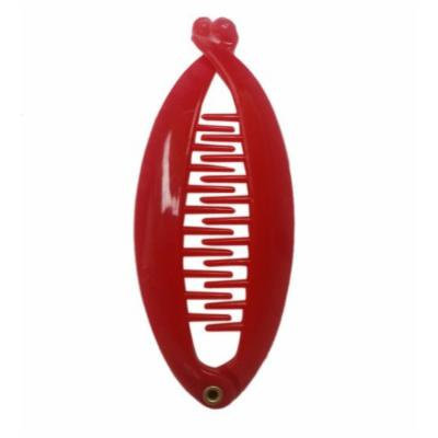 Red 4 Inch Banana Clip
