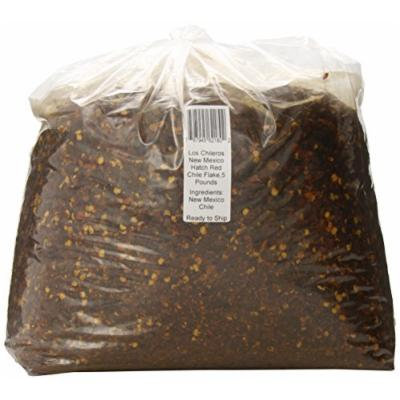 Los Chileros New Mexico Hatch Red Chile, Flake, 5 Pound
