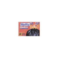 HEFTY TRASH BAGS LARGE 33 GAL CINCH SAK DRAWSTRING EXTRA STRONG 13 BAGS
