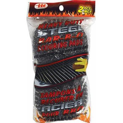 IIT 20530 Steel Wool BBQ Pads, 2-Piece