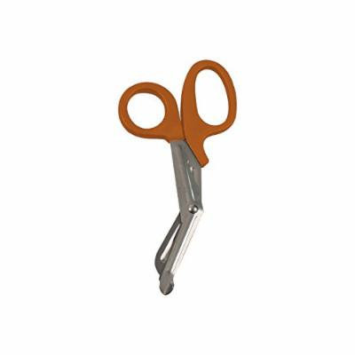 Dynarex Bandage Shears Stainless Steel Handle, Orange, 7.5 Inch, 50 Count