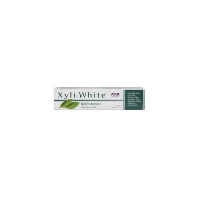Now Foods Xyliwhite Refreshmint Toothpaste Gel, 6.4 Oz (Pack of 3)