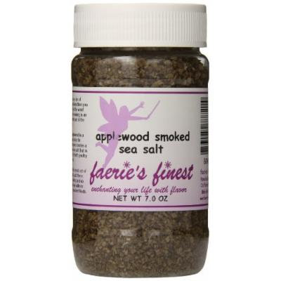 Faeries Finest Applewood Smoked Sea Salt, 7 Ounce