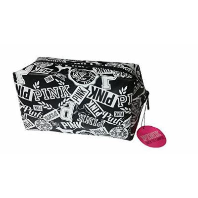Victoria's Secret Pink Black And White Cosmetic Case
