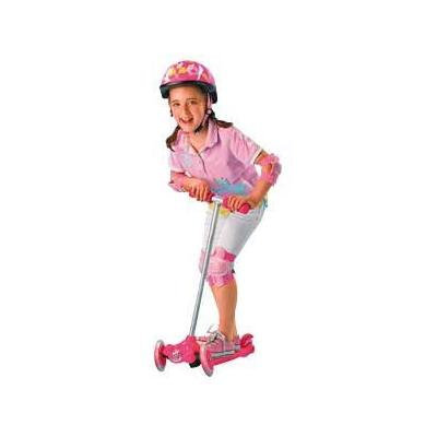 Tilt And Turn Folding Scooter - Pink.