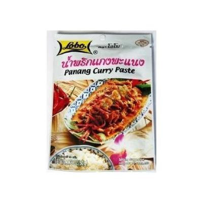 Lobo Brand Thai Panang Curry Paste 1.76 Oz (Pack of 3) Thai Seasoning