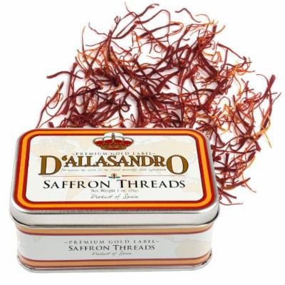 Saffron Threads - 1 Oz. Tin (Premium Grade)