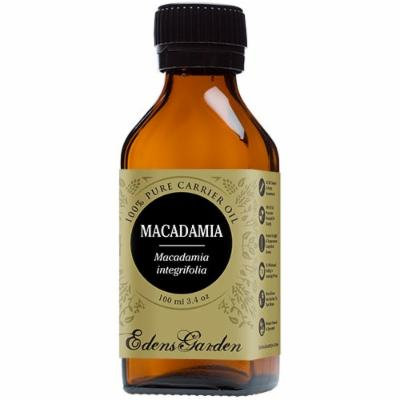 Macadamia 100% Pure Carrier/ Base Oil- 3.4 oz (100 ml) by Edens Garden