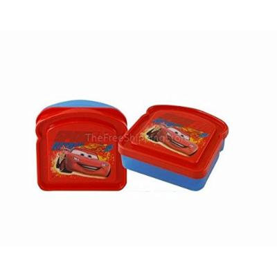 Disney Cars Bread Sandwich Container - Red