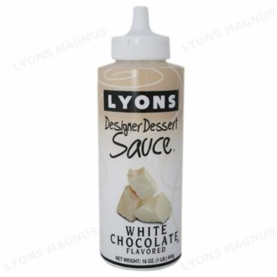 White Chocolate Fancy Designer Dessert Sauce