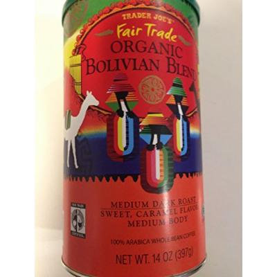TRADER JOE'S FAIR TRADE ORGANIC BOLIVIAN BLEND 14oz