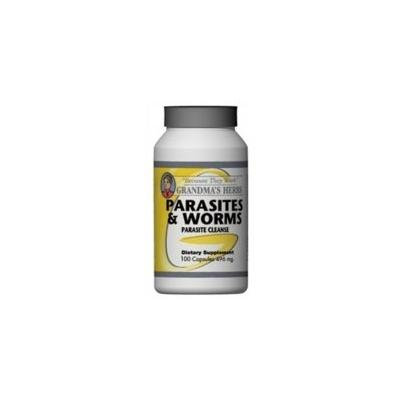 Parasites & Worms - All Natural Remedy to Cleanse Parasites & Worms - 100 Capsules Important note: Three (3) Bottles recommended for full benefit.