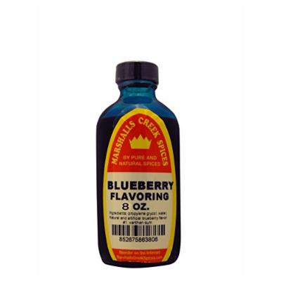Marshalls Creek Spices Flavoring, Colorless Blueberry, 8 Ounce