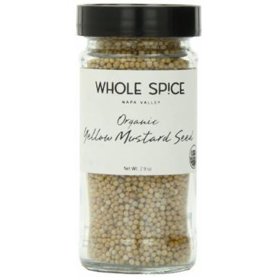 Whole Spice Mustard Seed Yellow Whole, 2.9 Ounce