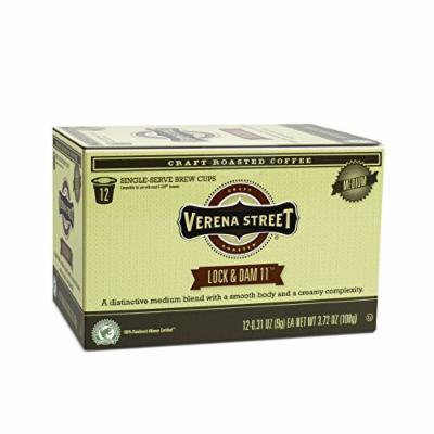 Verena Street Coffee Lock & Dam 11 medium roast coffee, Single Cup Capsule (36 Brew Cups), Rainforest Alliance Certified Single Serve Coffees, Fresh Craft Roasted Specialty Coffee