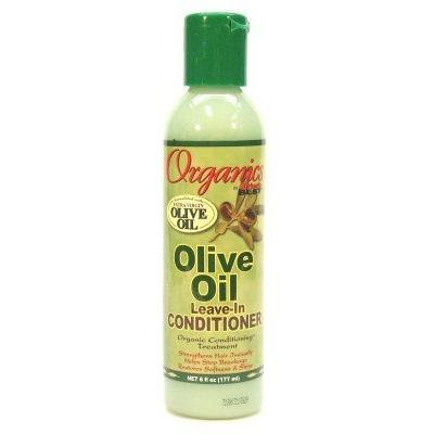 Africa's Best Organics Olive Oil Extra Virgin Conditioner Leave-In 6 oz. (3-Pack) with Free Nail File